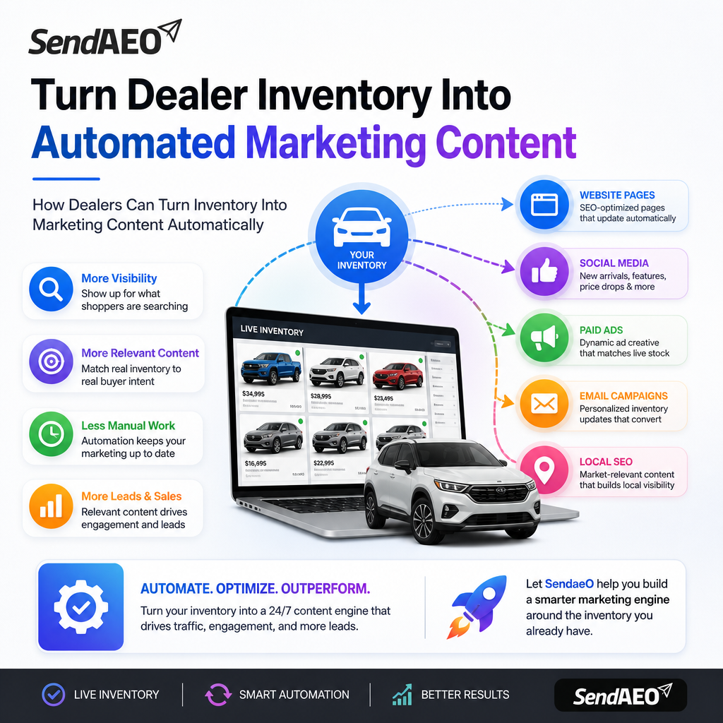 Turn Car Dealer Inventory Into Automated Marketing Content